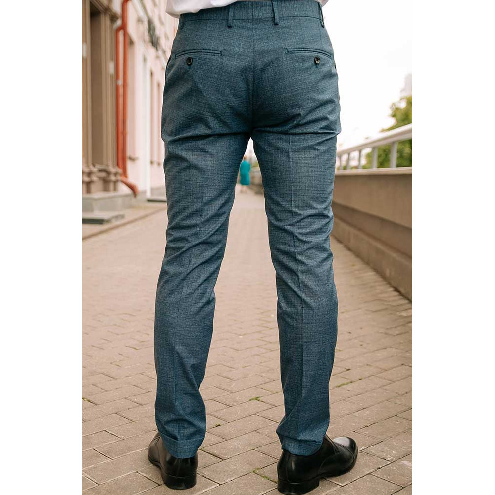 Брюки синие  BK-1031