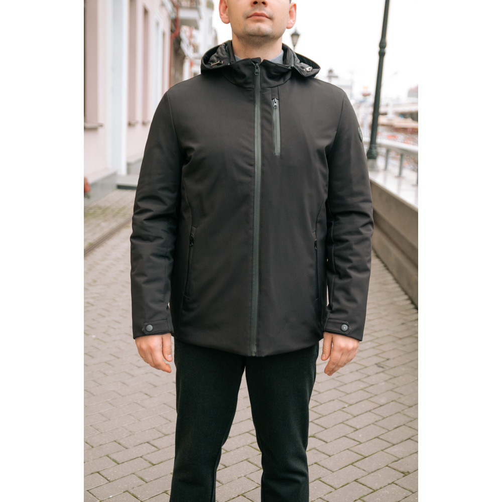 Куртка чёрная KK-1019