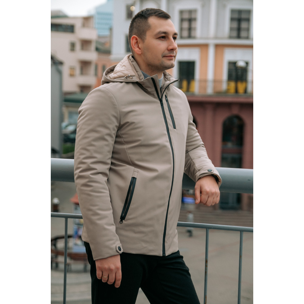 Куртка бежевая KK-1025