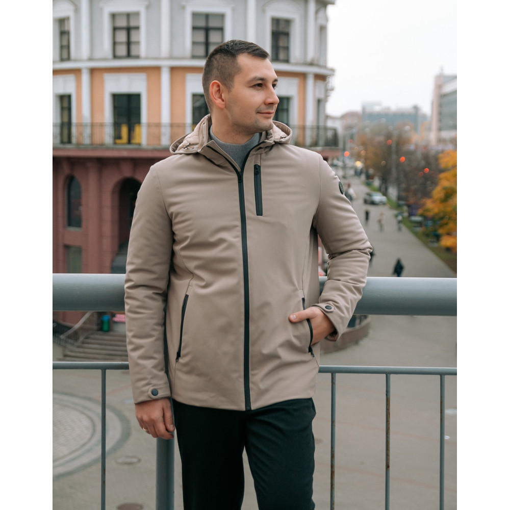 Куртка бежевая KK-1025