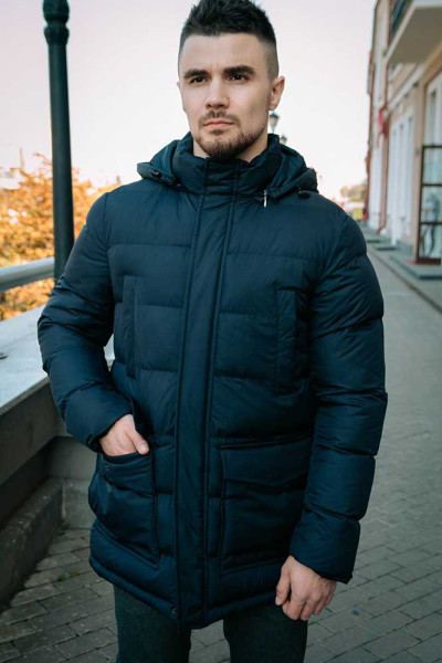 Куртка синяя