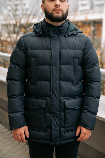Куртка синяя