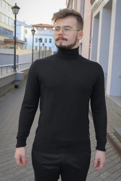 Водолазка чёрная